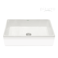 LAVABO DE SOBREPONER SIN REBOSADERO