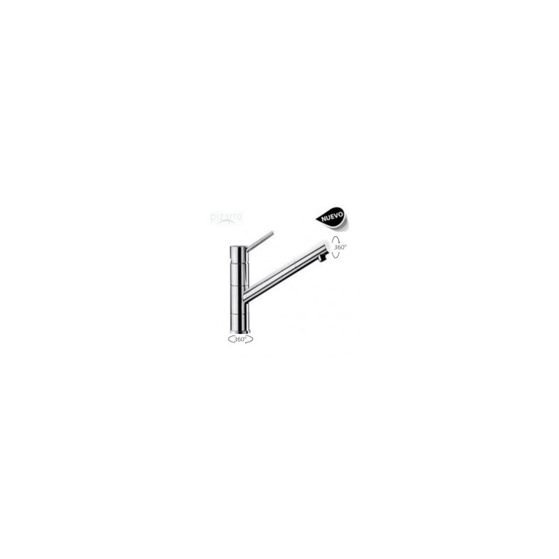 MONOMANDO, ALTO, LAVABO, LATÓN, ACABADO, CROMADO, MODELO: G-45A