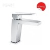 MONOMANDO, BAJO, LAVABO, LATÓN, ACABADO, CROMADO, MODELO: G-155