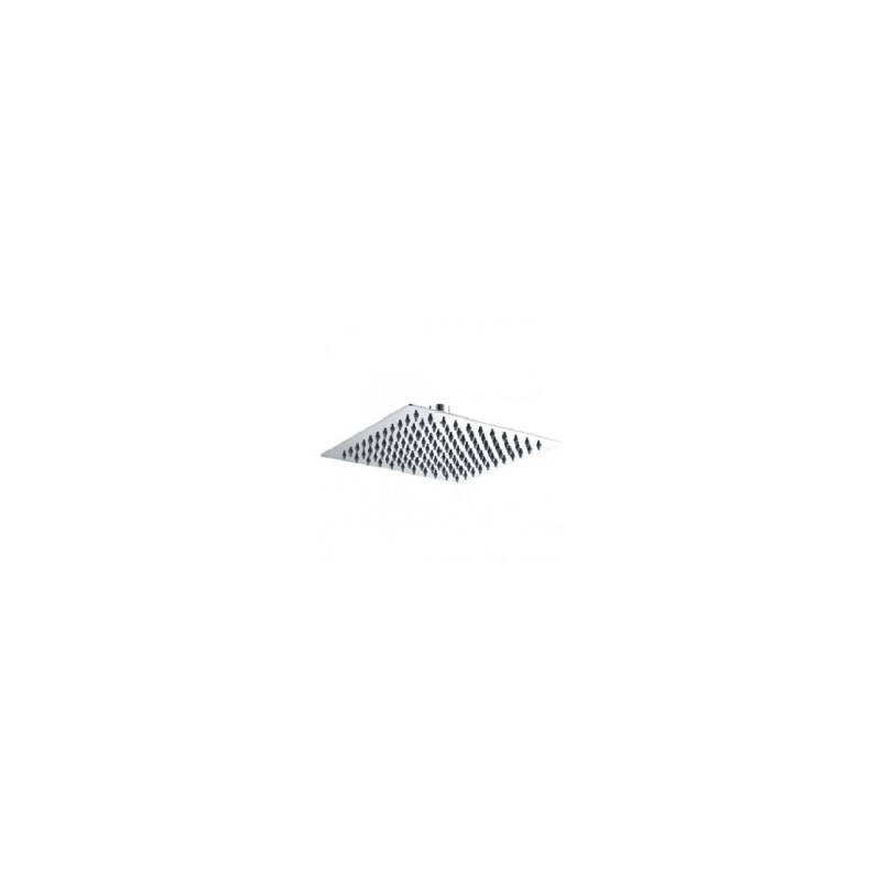 REGADERA CUADRADA ACERO INOXIDABLE 30 CMS