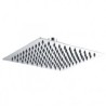 REGADERA CUADRADA ACERO INOXIDABLE 30 CMS