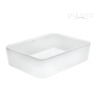 Lavabo de sobreponer con rebosadero