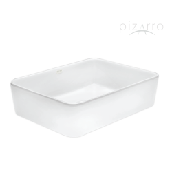 Lavabo de sobreponer con rebosadero